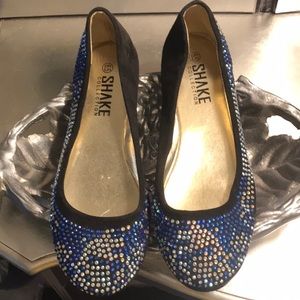 All that Glitters!  Another pair of sparkly flats!